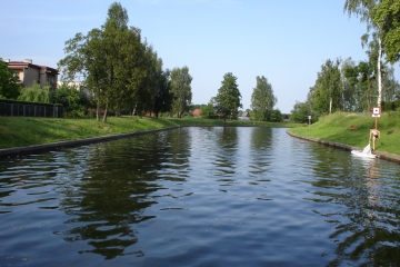 Los canales de la región construidos por los alemanes durante la Segunda Guerra Mundial